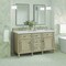 James Martin Vanities 60'' Double Vanity, Whitewashed Oak w/ 3 CM Lime Delight Quartz Top 424-V60D-WWO-3LDL - alternate 4